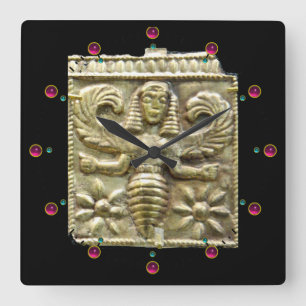 ANTIQUE GREEK HONEY BEE GODDESS QUADRATISCHE WANDUHR