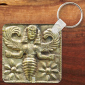 ANTIQUE GREEK HONEY BEE GODDESS SCHLÜSSELANHÄNGER (Rückseite)