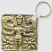 ANTIQUE GREEK HONEY BEE GODDESS SCHLÜSSELANHÄNGER (Rückseite)
