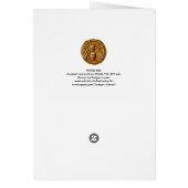 ANTIQUE GREEK HONEY BEE GODESS Brown Wax Siegel (Hinten)