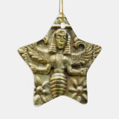 ANTIQUE GREEK HONEY BEE GODESS STAR KERAMIK ORNAMENT (Rechts)