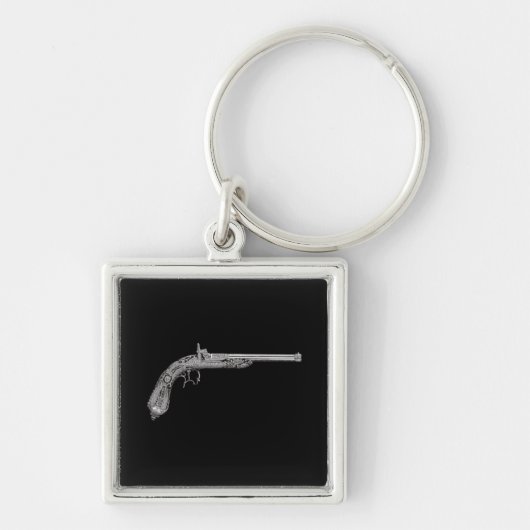 Antique Gun Key Chain Schlüsselanhänger (Vorne)