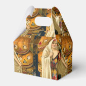 Antique Halloween Kürbislaterne Kostüm Frau Geschenkschachtel (Vorderseite)