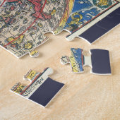 Antique Heart Shaped World Map von Peter Apian 152 Puzzle (Seite)