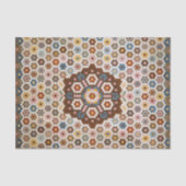Antique Honeycomb Quilt Pattern - Kunstgewerbe Seidenpapier (Vorderseite)