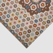 Antique Honeycomb Quilt Pattern - Kunstgewerbe Seidenpapier (Ausschnitt)