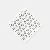 Antique Horseshoe mit Star Pattern CUSTOM FARBE Serviette (Ecke)