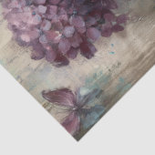 Antique Hydrangea Botanical Art Decoupage Seidenpapier (Ausschnitt)