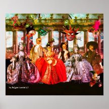 ANTIQUE ITALIENISCHE PUPPETS MASQUERADE COSTUME PA