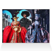 ANTIQUE ITALIENISCHE PUPPETS MASQUERADE MASKS COST (Innenansicht Horizontal (Oben))