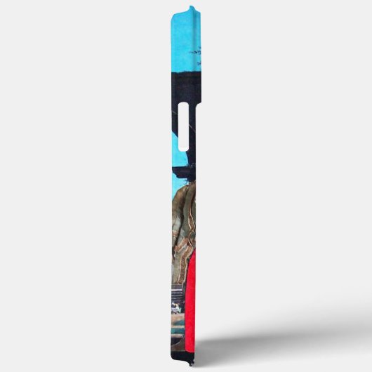 ANTIQUE ITALIENISCHE PUPPETS UND MASKEN MASQUERADE Case-Mate iPhone HÜLLE (Rückseite / Rechts)