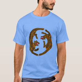 Antique japanische Folk Art Tigers T-Shirt