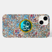 ANTIQUE JEWELS,GEMSTONS,PEARLS,ANGELN-MONOGRAMM Case-Mate iPhone HÜLLE (Rückseite (Horizontal))