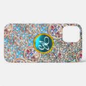 ANTIQUE JEWELS,GEMSTONS,PEARLS,ANGELN-MONOGRAMM Case-Mate iPhone HÜLLE (Rückseite (Horizontal))