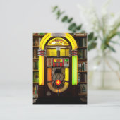 Antique Jukebox Postkarte (Stehend Vorderseite)