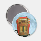 Antique Jukebox und Full Blue Moon Magnet (Vorderseite/Rückseite)