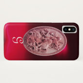 ANTIQUE KAMO/SAINT GEORE UND DRAGON MONOGRAM Case-Mate iPhone HÜLLE (Rückseite (Horizontal))