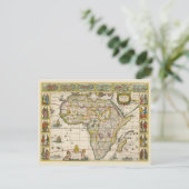 Antique Karte Afrikas von Hondius und Jansson (Stehend Vorderseite)