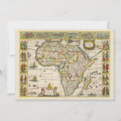 Antique Karte Afrikas von Hondius und Jansson (Vorderseite)