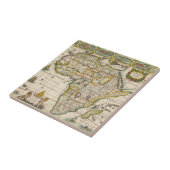 Antique Karte Afrikas von Hondius und Jansson Fliese (Seite)