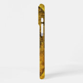 ANTIQUE KELTISCHE KRIEGELASTE MIT RUBY-GEM-STEINEN iPhone HÜLLE (Linke Seite)
