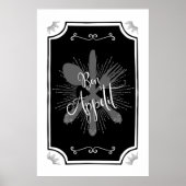 Antique Kitchen - Bonbon Appetit Poster (Vorne)