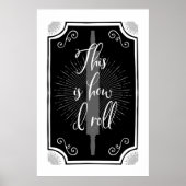 Antique Kitchen - So rolle ich Poster (Vorne)