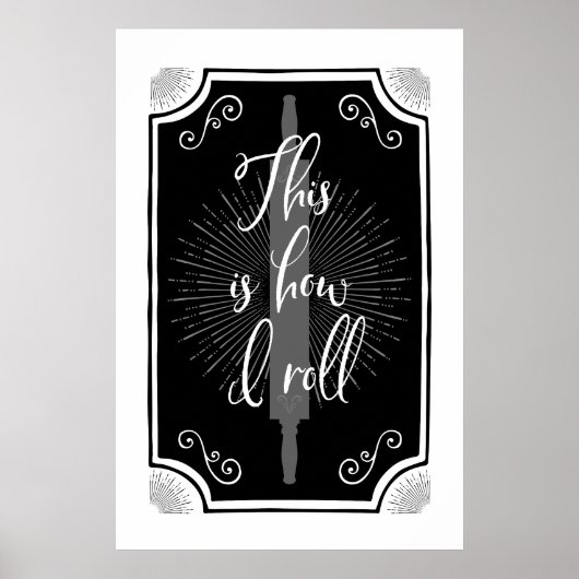 Antique Kitchen - So rolle ich Poster (Vorne)