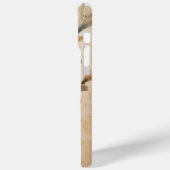 ANTIQUE KNIGHT HELMET, DRAGONS UND ROTE FEATHERS Case-Mate iPhone HÜLLE (Rückseite / Links)