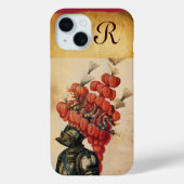 ANTIQUE KNIGHT HELMET, DRAGONS UND ROTE FEATHERS Case-Mate iPhone HÜLLE (Rückseite)