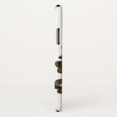 ANTIQUE KNIGHT HELMET MIT EAGLE Monogramm Case-Mate iPhone Hülle (Hinten/Rechts)