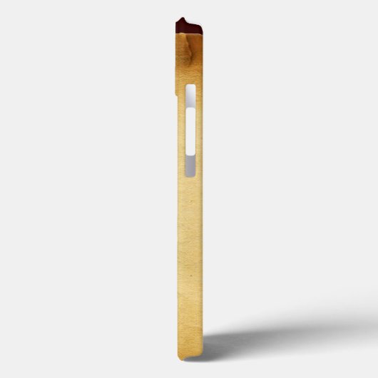 ANTIQUE KNIGHT HELMET MIT Edel-Pergament Case-Mate iPhone Hülle (Rückseite / Links)