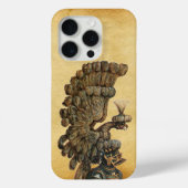 ANTIQUE KNIGHT HELMET MIT Edel-Pergament Case-Mate iPhone Hülle (Rückseite)