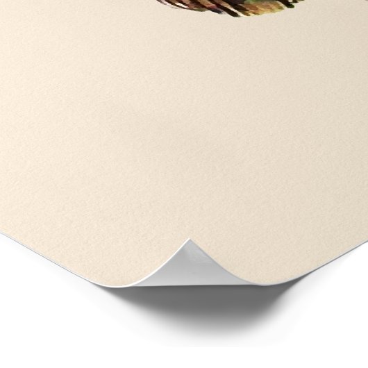 ANTIQUE KNIGHT HELMET MIT EGLE POSTER (Ecke)