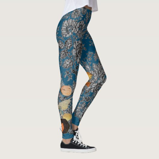 ANTIQUE LACE PATTER MIT SCHALTFLÄCHEN LEGGINGS (Rechts)