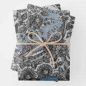 ANTIQUE LACE PATTERN FLACHBILDSCHIRM GESCHENKPAPIER SET (Beispiel)