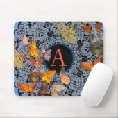 ANTIQUE LACE PATTERN MAUSPAD KUSTOM INITIAL (Mit Mouse)