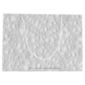 Antique Lacy Doily Große Geschenktüte (Rückseite)