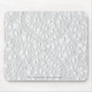 Antique Lacy Doily Mousepad