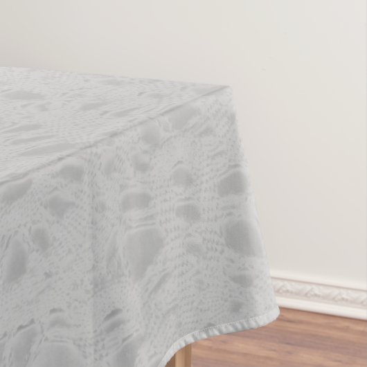Antique Lacy Doily Tischdecke (Beispiel)