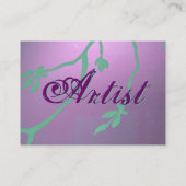 Antique Lavender Deluxe Visitenkarte (Rückseite)