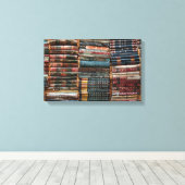 ANTIQUE LEDERBÜCHER LEINWANDDRUCK (Insitu (Holzboden))