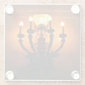 Antique Light Glasuntersetzer (Rückseite)