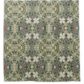 Antique Mandela Duschvorhang (Vorderseite)