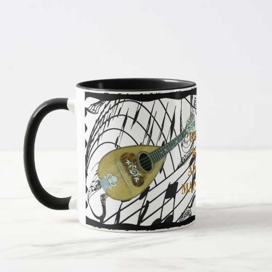 ANTIQUE MANDOLIN-TASSE TASSE (Links)
