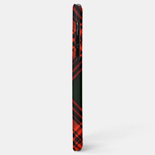 Antique Menzies Jagd Tartan Kariertes Muster Case-Mate iPhone Hülle (Hinten/Links)