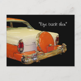 Antique Merc Car Postcard anpassen Postkarte