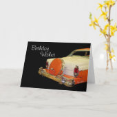 Antique Merc passt jeden Anlass an Karte (Gelbe Blume)