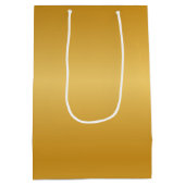 Antique Metallic Gold Mittlere Geschenktüte (Rückseite)