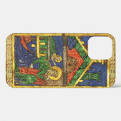 ANTIQUE NATIVITY CHRISTMAS PARCHMENT Case-Mate iPhone HÜLLE (Rückseite (Horizontal))